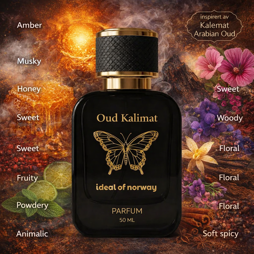 Arabian Oud Kalimat Parfyme til Dame og Herre