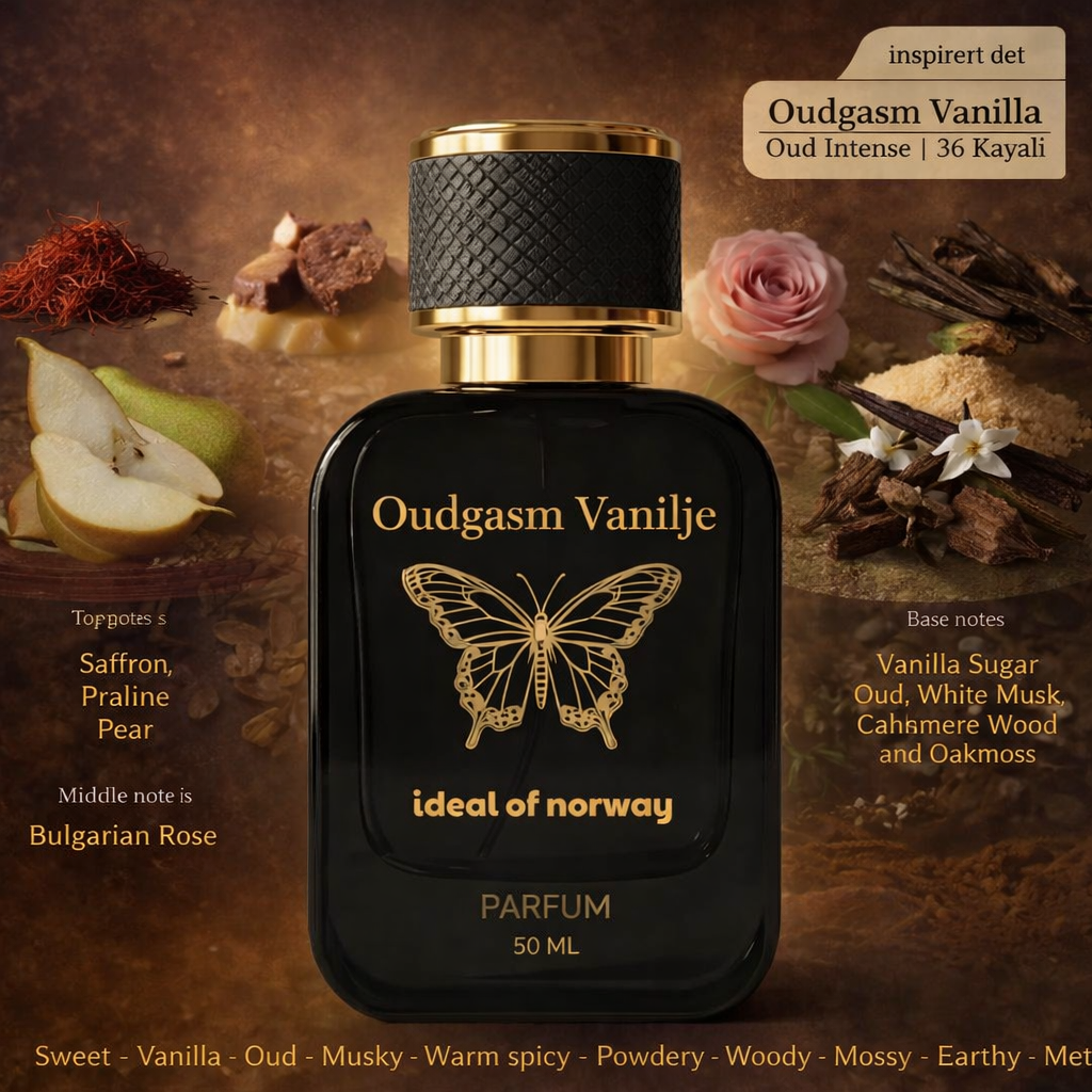 Oudgasm Vanilje til Dame og Herre