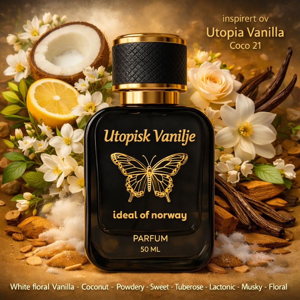 Utopisk vanilje Parfyme til Dame og Herre
