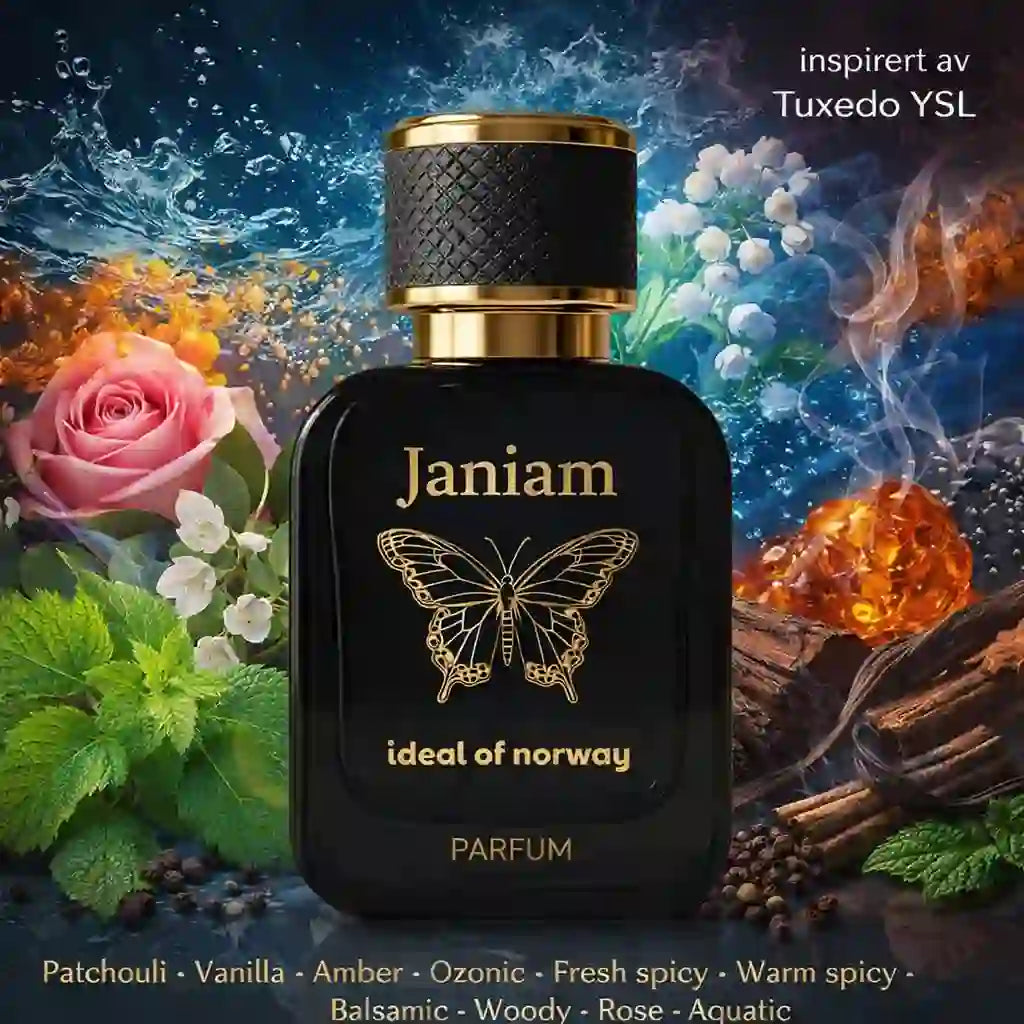Janiam Parfyme 331 unisex duft inspirert av YSL Tuxedo fra Ideal of Norway
