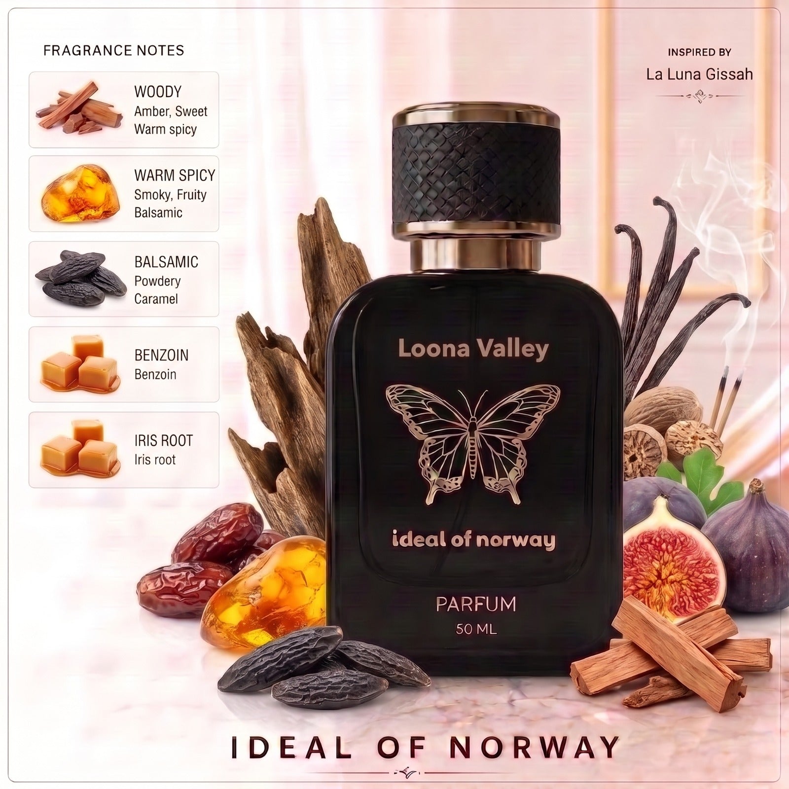 Loon Valley 492 perfume bottle by Ideal of Norway