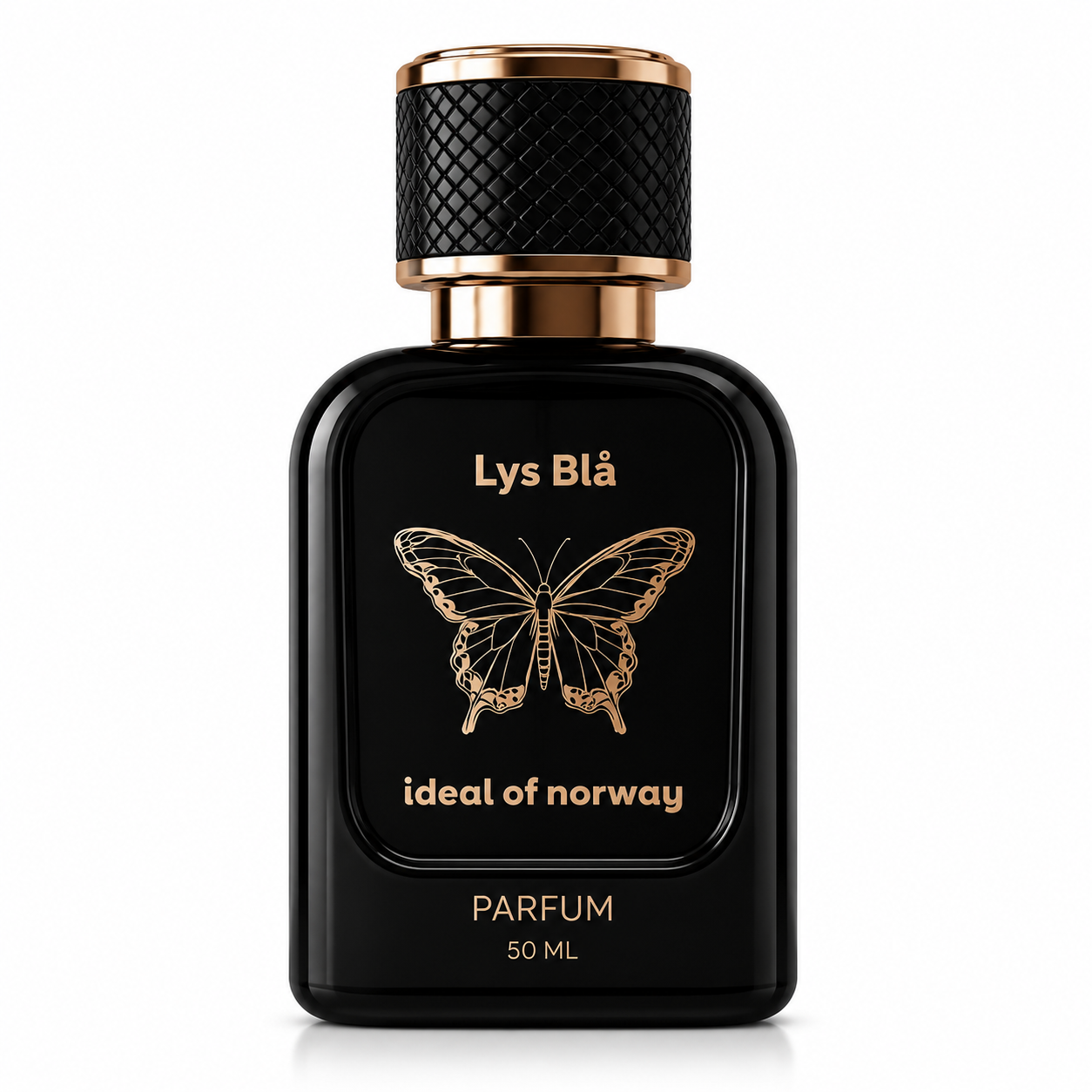 Lys Bla 491 luxury perfume bottle by Ideal of Norway