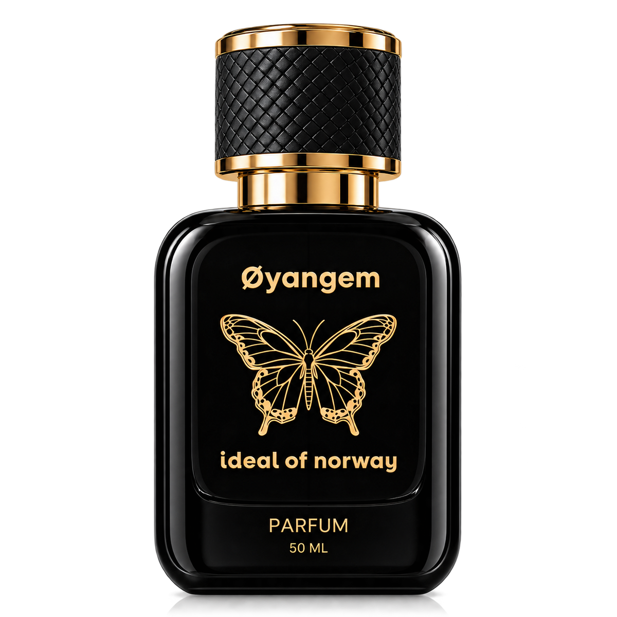 Øyangem 509 black luxury perfume bottle