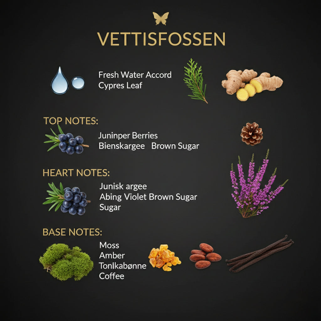 Vettisfossen Parfyme til Herre