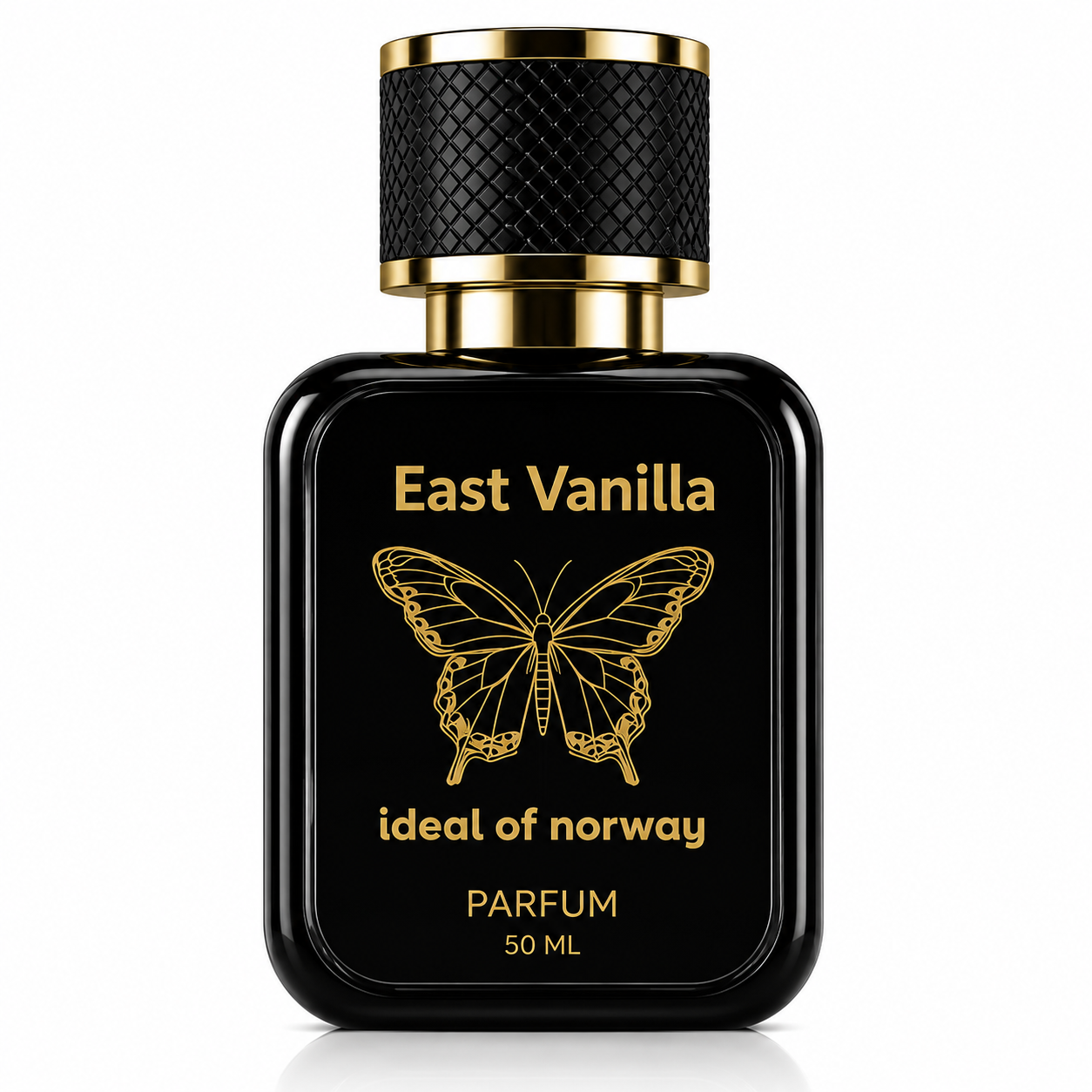 East Vanilla 447 Eau De Parfum bottle by Ideal of Norway – Luxury Unisex Perfume 50 ML