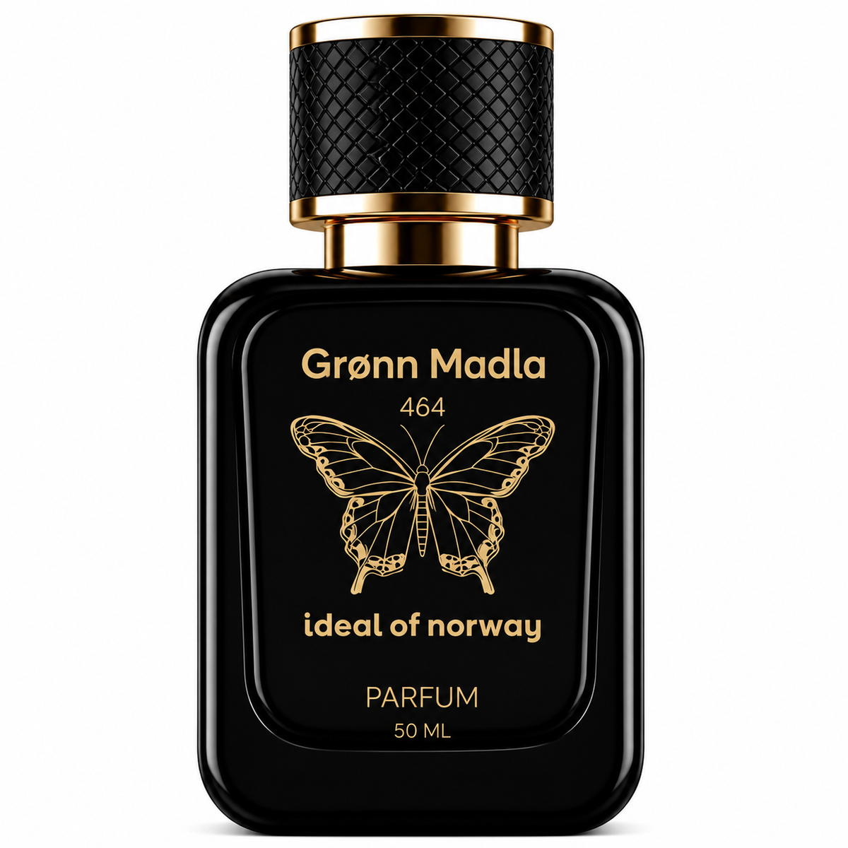 Gronn Madla 464 50 ML Eau de Parfum black perfume bottle by Ideal of Norway