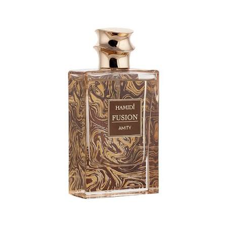 Hamidi Fusion Amity Eau De Parfum til Unisex i en elegant premium glassflaske.