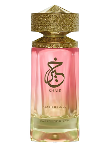 Khair Fusion Paris Corner perfume bottle with tropical fruity and floral notes
