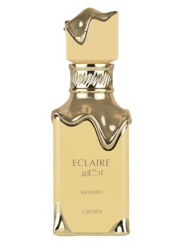Lattafa Eclaire Banoffi 100ml perfume bottle