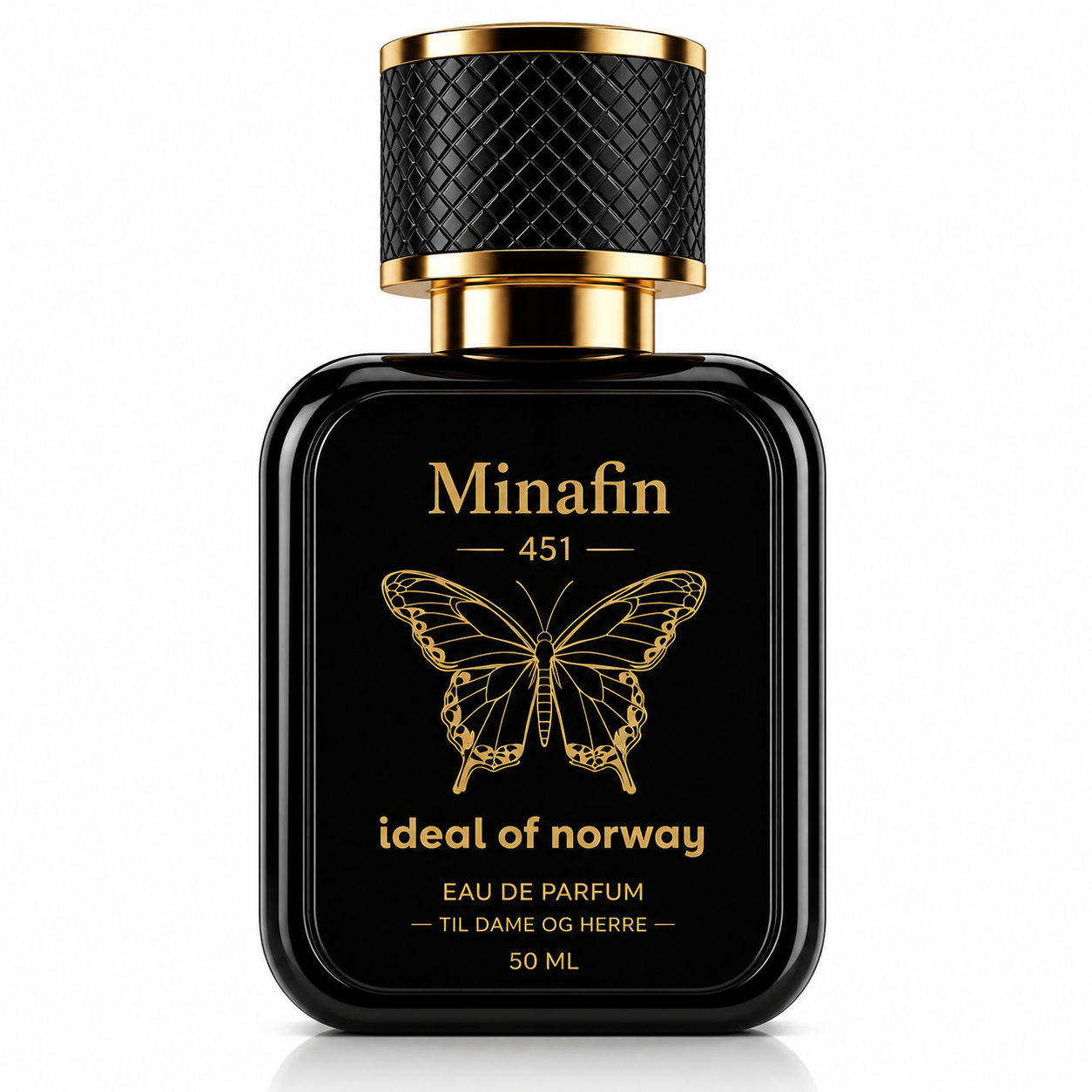 Minafin 451 Eau de Parfum 50 ml – luksuriøs unisex-parfyme fra Ideal of Norway.