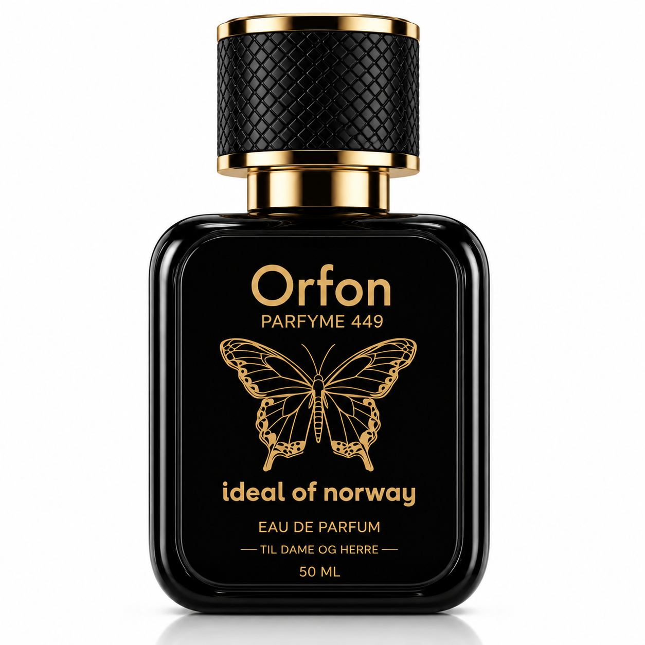 Orfon Parfyme 449 Eau De Parfum bottle by Ideal of Norway – Luxury Unisex Perfume 50 ML