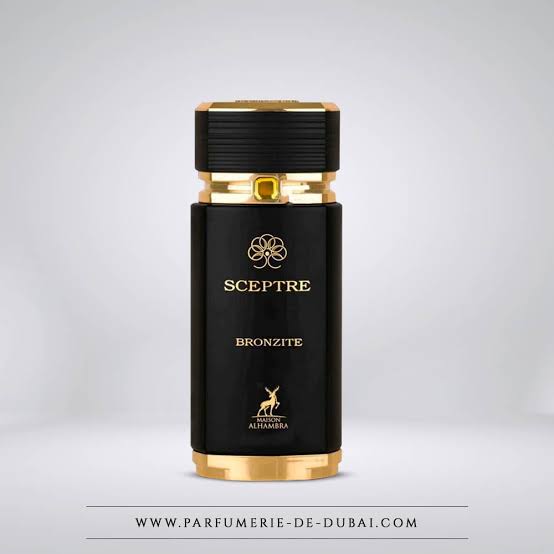 Sceptre Bronzite Eau de Parfum til Unisex i en elegant bronsefarget glassflaske med eksklusivt design.
