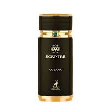 Sceptre Oceana Eau de Parfum til Dame og Herre i en elegant glassflaske med moderne luksuriøst design.