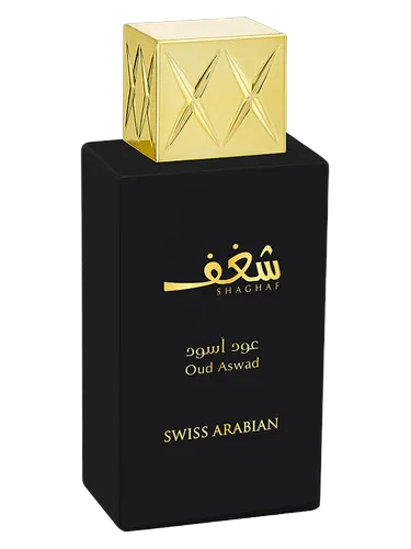 Shaghaf Oud Aswad perfume bottle by Swiss Arabian