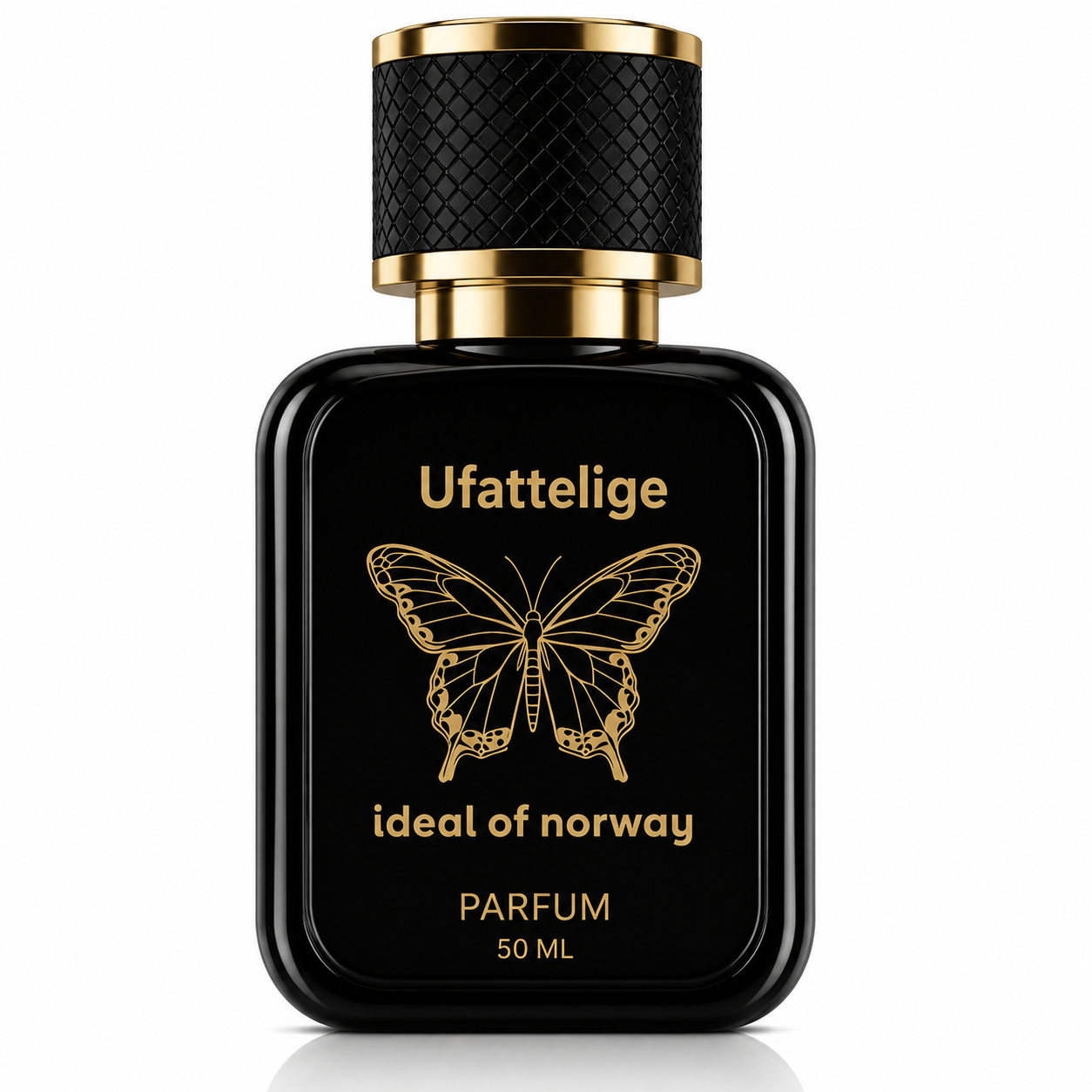 Ufattelige 445 Eau De Parfum perfume bottle by Ideal of Norway – luxury unisex fragrance inspired by Gris Charnel Extrait BDK Parfums